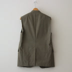 COTTON VOILE GABARDINE NIDOM N/S JK #KHAKI [16841 20028]