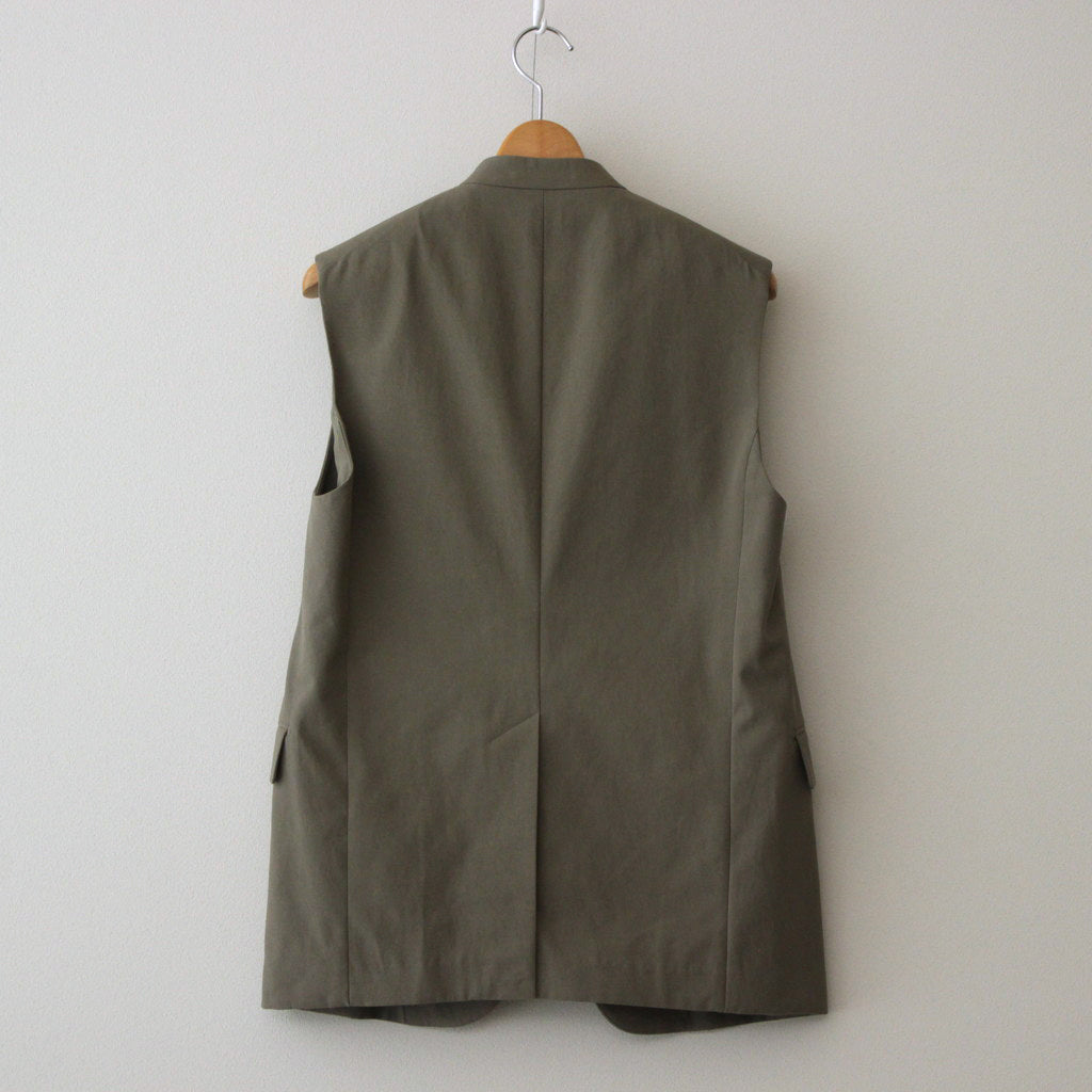 COTTON VOILE GABARDINE NIDOM N/S JK #KHAKI [16841 20028]