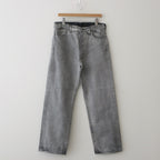 13.5oz DENIM STRAIGHT FADE #ICE BLACK [17041 40045]