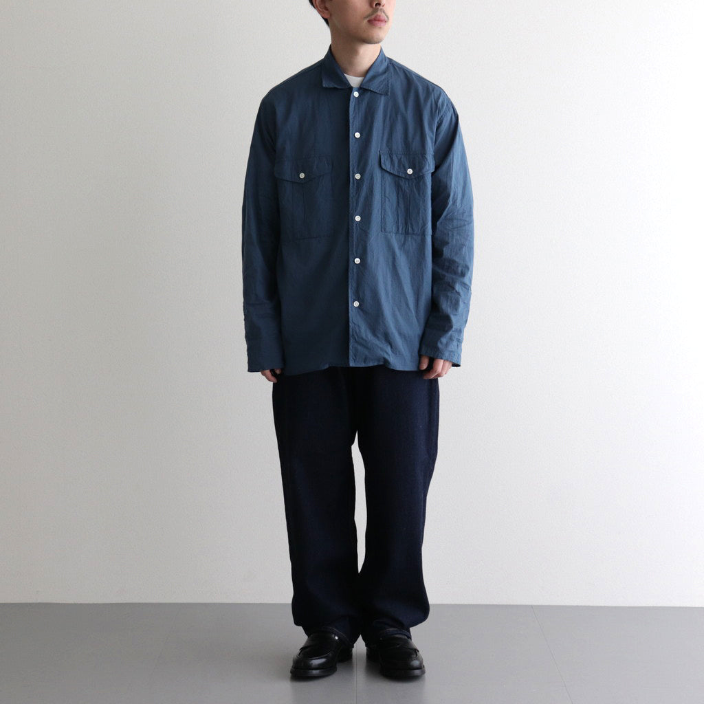 OFFICER SHIRT #BLUE [M24A-10SH01C]