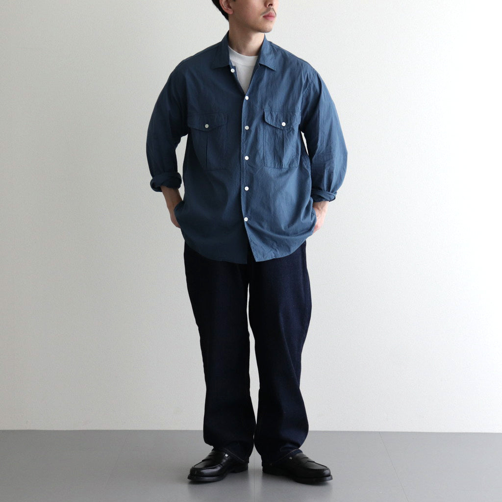 OFFICER SHIRT #BLUE [M24A-10SH01C]