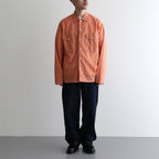 OFFICER SHIRT #ORANGE [M24A-10SH01C]
