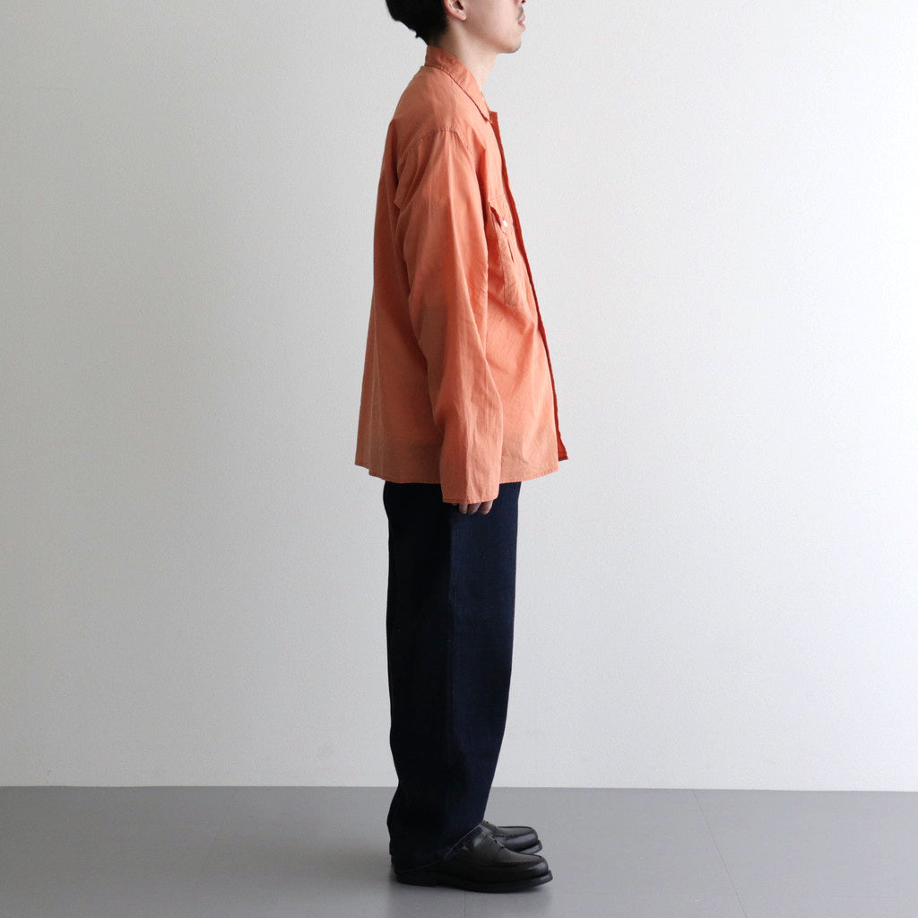 OFFICER SHIRT #ORANGE [M24A-10SH01C]