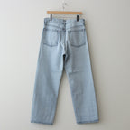 13.5oz DENIM STRAIGHT FADE #ICE INDIGO [17041 40045]