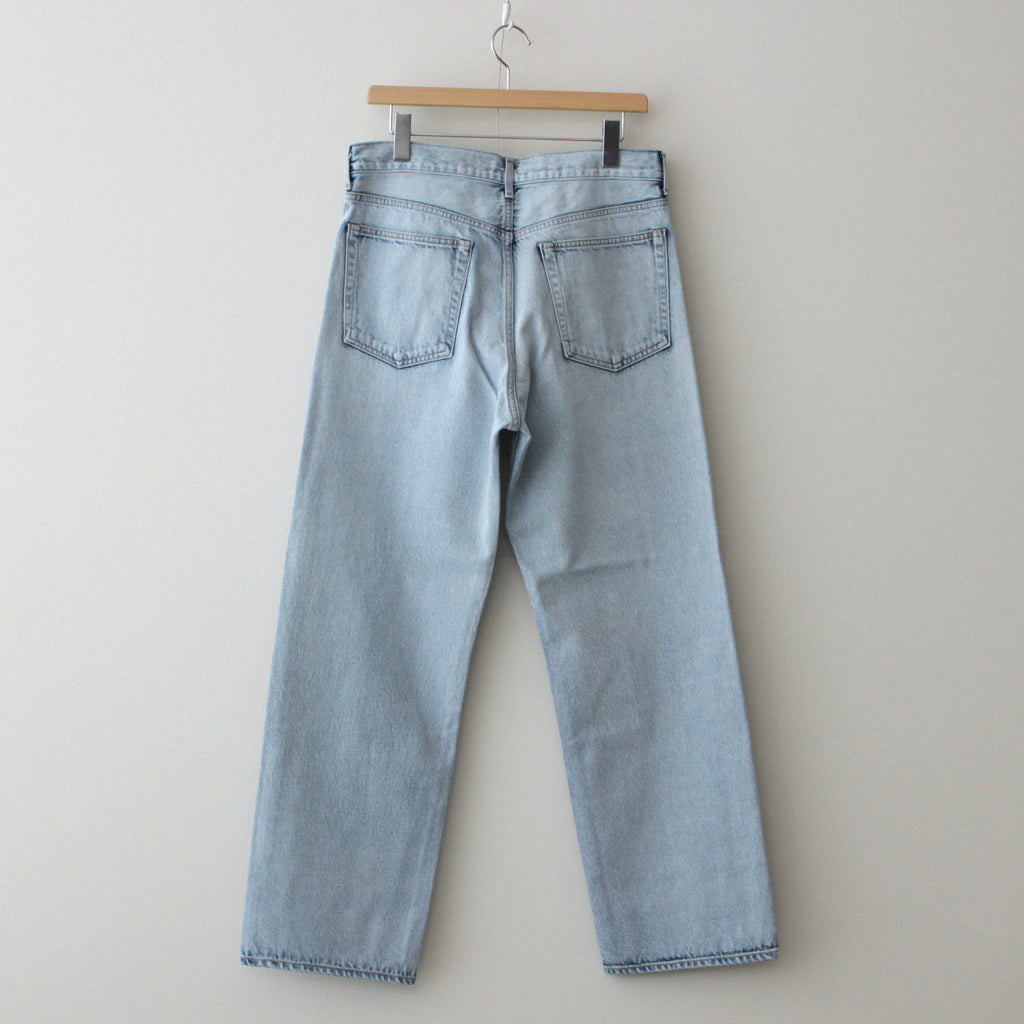 13.5oz DENIM STRAIGHT FADE #ICE INDIGO [17041 40045]