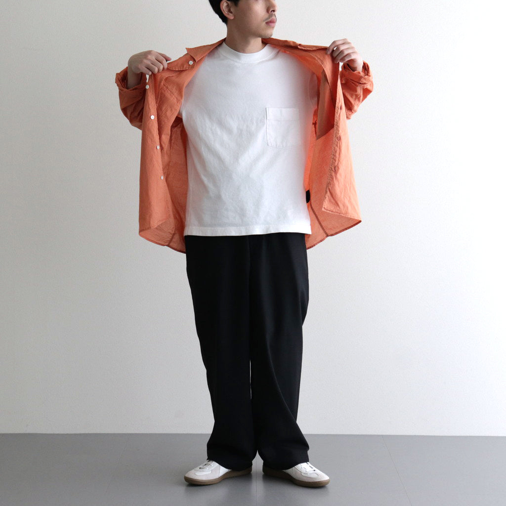 OFFICER SHIRT #ORANGE [M24A-10SH01C]