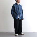 OFFICER SHIRT #BLUE [M24A-10SH01C]