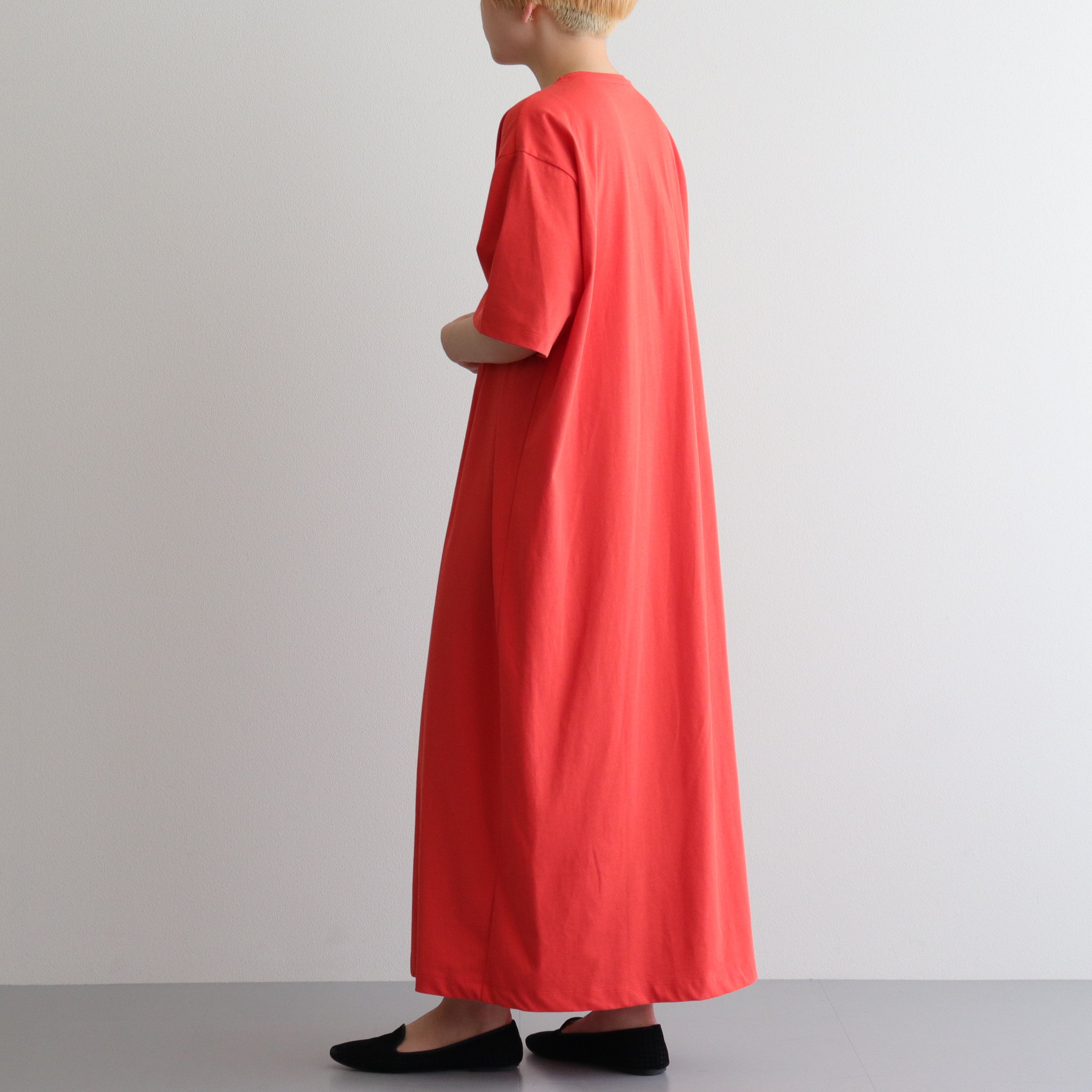 ORGANIC COTTON BIO T OP #VERMILION [16841 55553]