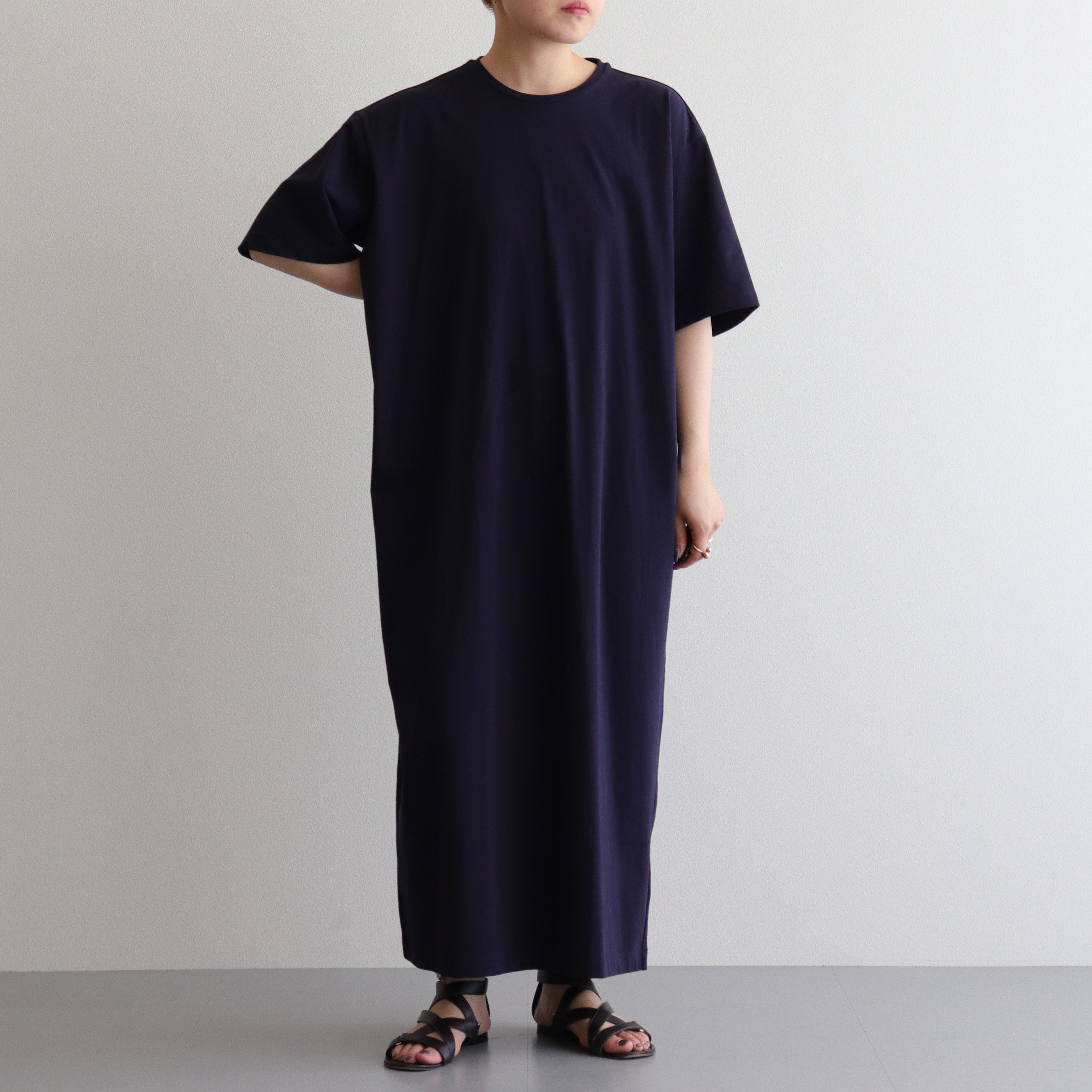 ORGANIC COTTON BIO T OP #NAVY [16841 55553]