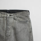 13.5oz DENIM STRAIGHT FADE #ICE BLACK [17041 40045]