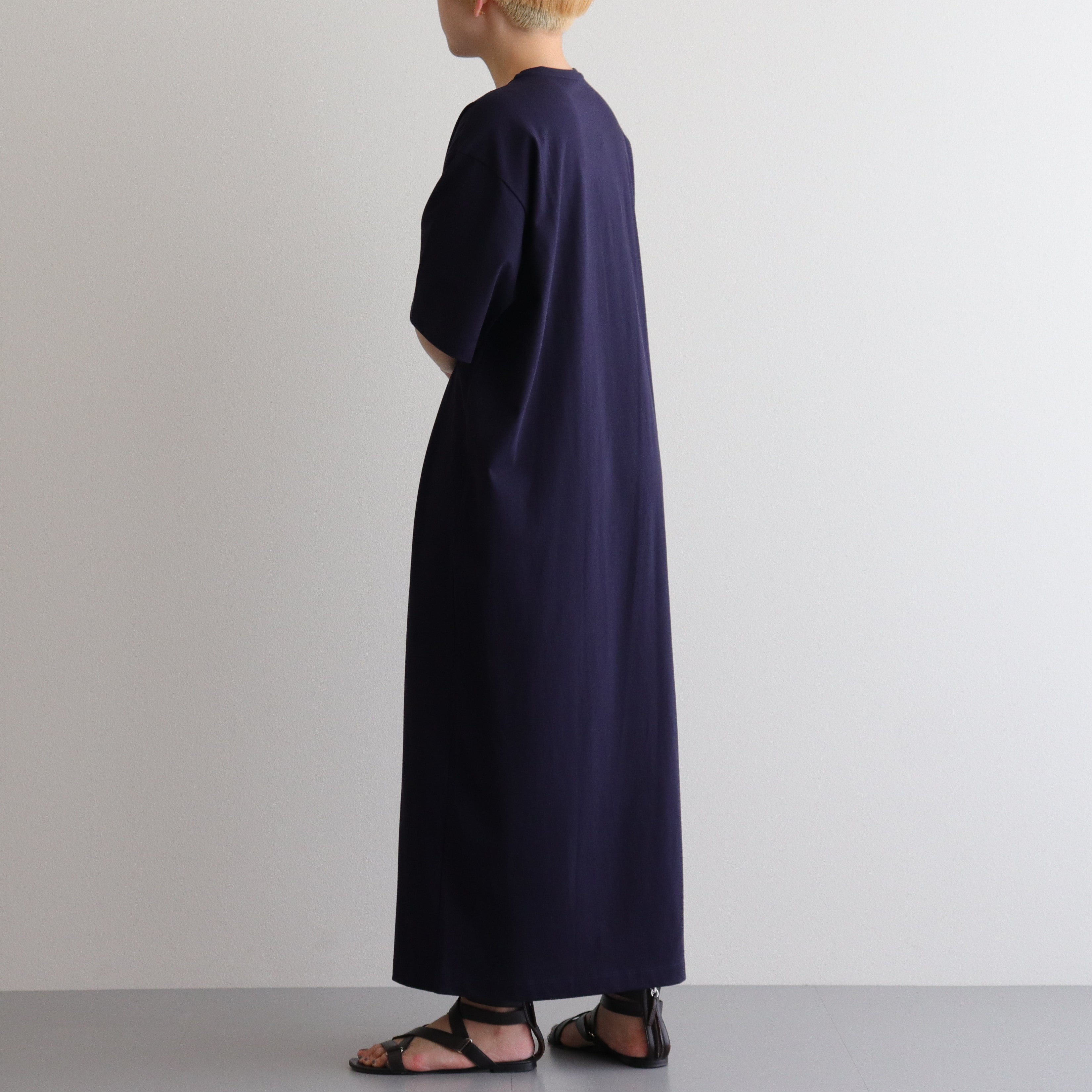 ORGANIC COTTON BIO T OP #NAVY [16841 55553]