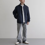 13.5oz DENIM STRAIGHT FADE #ICE BLACK [17041 40045]