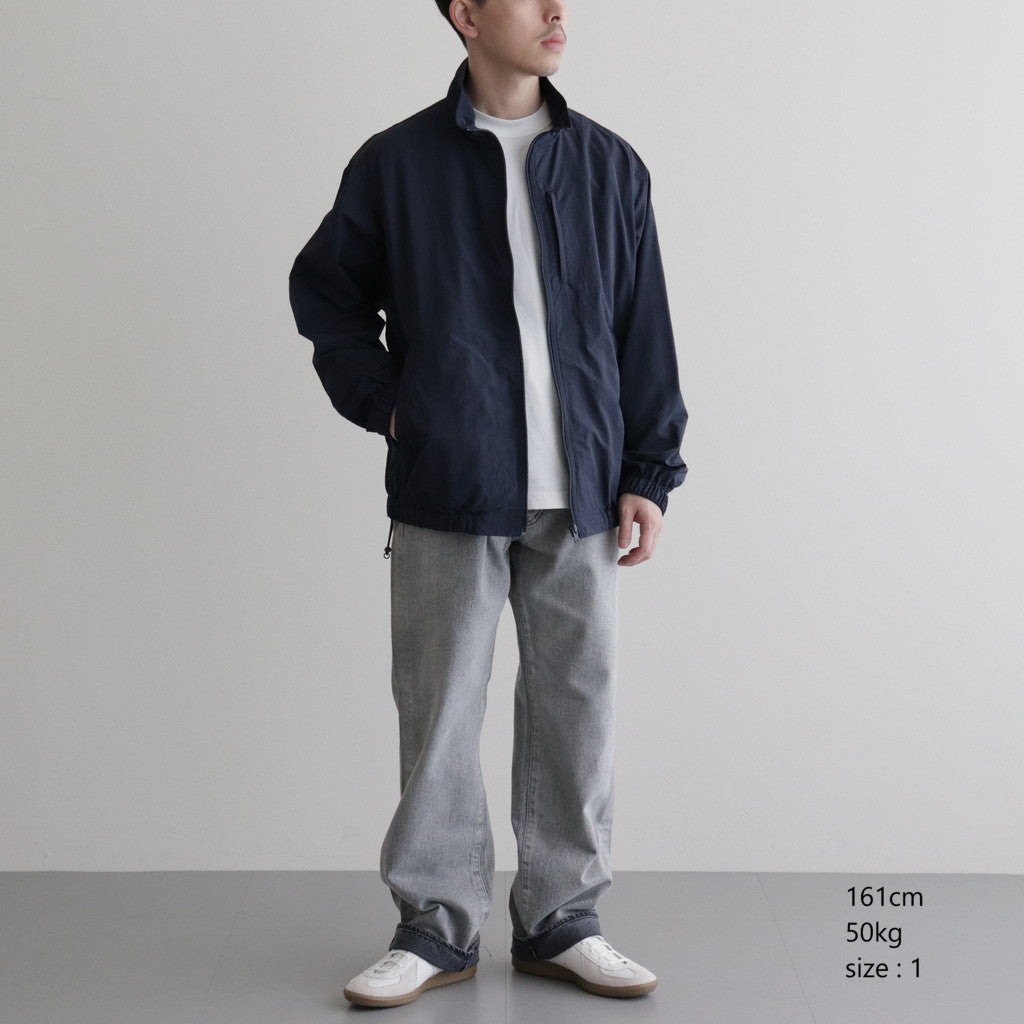 RECYCLE NYLON MIX TAFFETA BZ #NAVY [17041 25341]