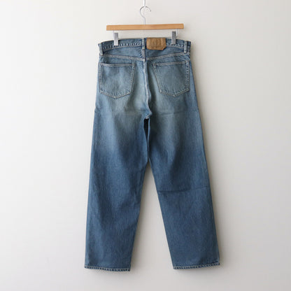 13.5oz Denim Pants Narrow #USED-Indigo [bROOTS24F10USD]