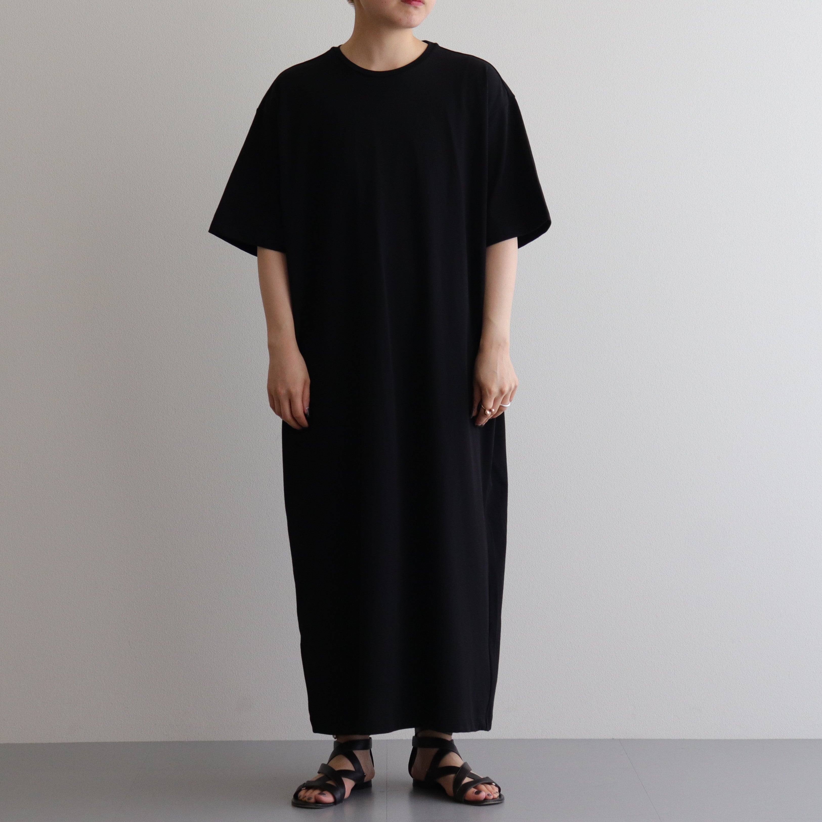 ORGANIC COTTON BIO T OP #BLACK [16841 55553]