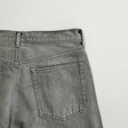 13.5oz DENIM STRAIGHT FADE #ICE BLACK [17041 40045]