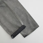13.5oz DENIM STRAIGHT FADE #ICE BLACK [17041 40045]