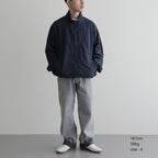 RECYCLE NYLON MIX TAFFETA BZ #NAVY [17041 25341]