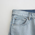 13.5oz DENIM STRAIGHT FADE #ICE INDIGO [17041 40045]