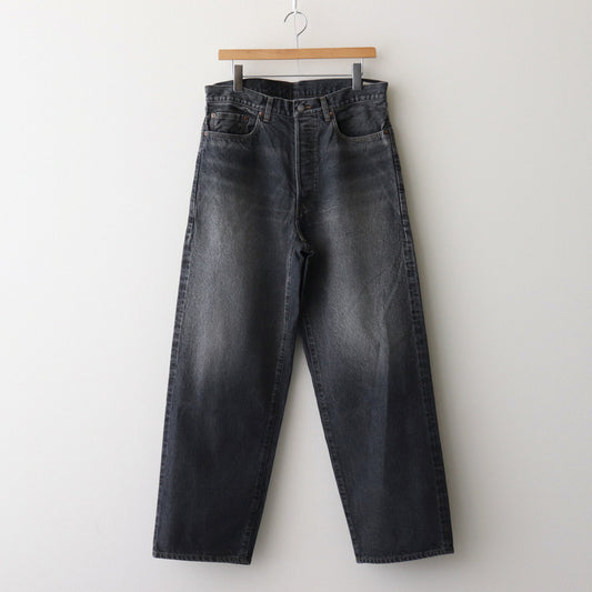 13.5oz Denim Pants Classic #USED-SulfurBlack [bROOTS24F9USD]