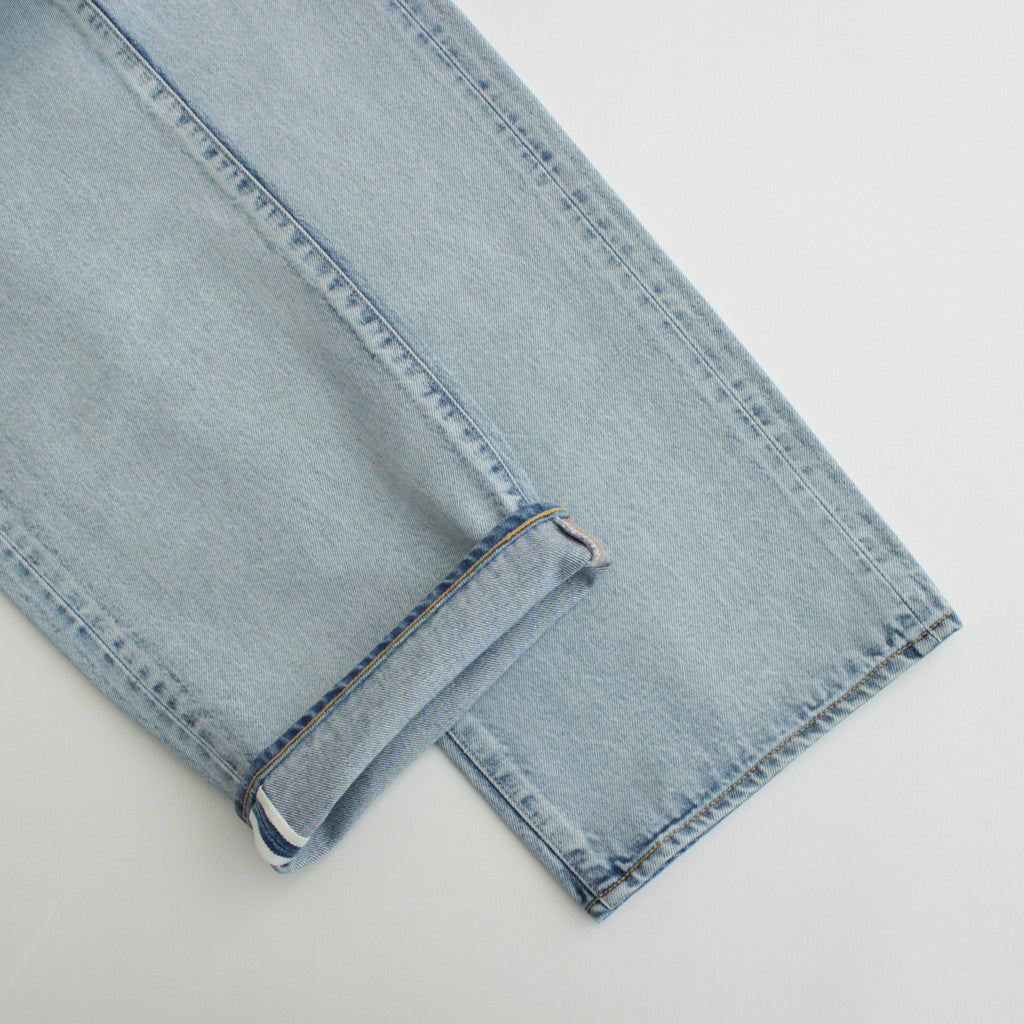 13.5oz DENIM STRAIGHT FADE #ICE INDIGO [17041 40045]