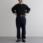 CLASSIC JEANS WIDE #INDIGO [PM-301]