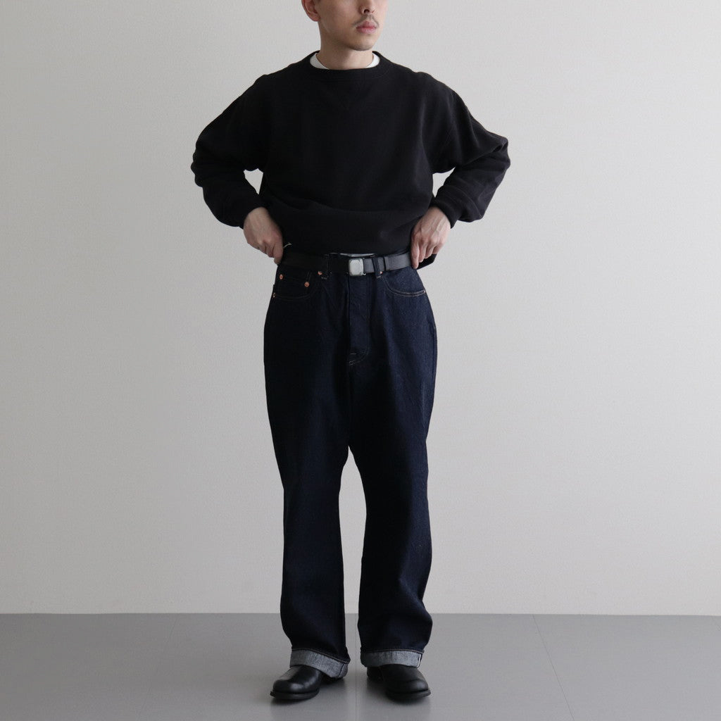 CLASSIC JEANS WIDE #INDIGO [PM-301]