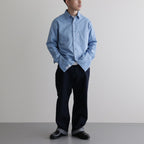 CLASSIC JEANS WIDE #INDIGO [PM-301]