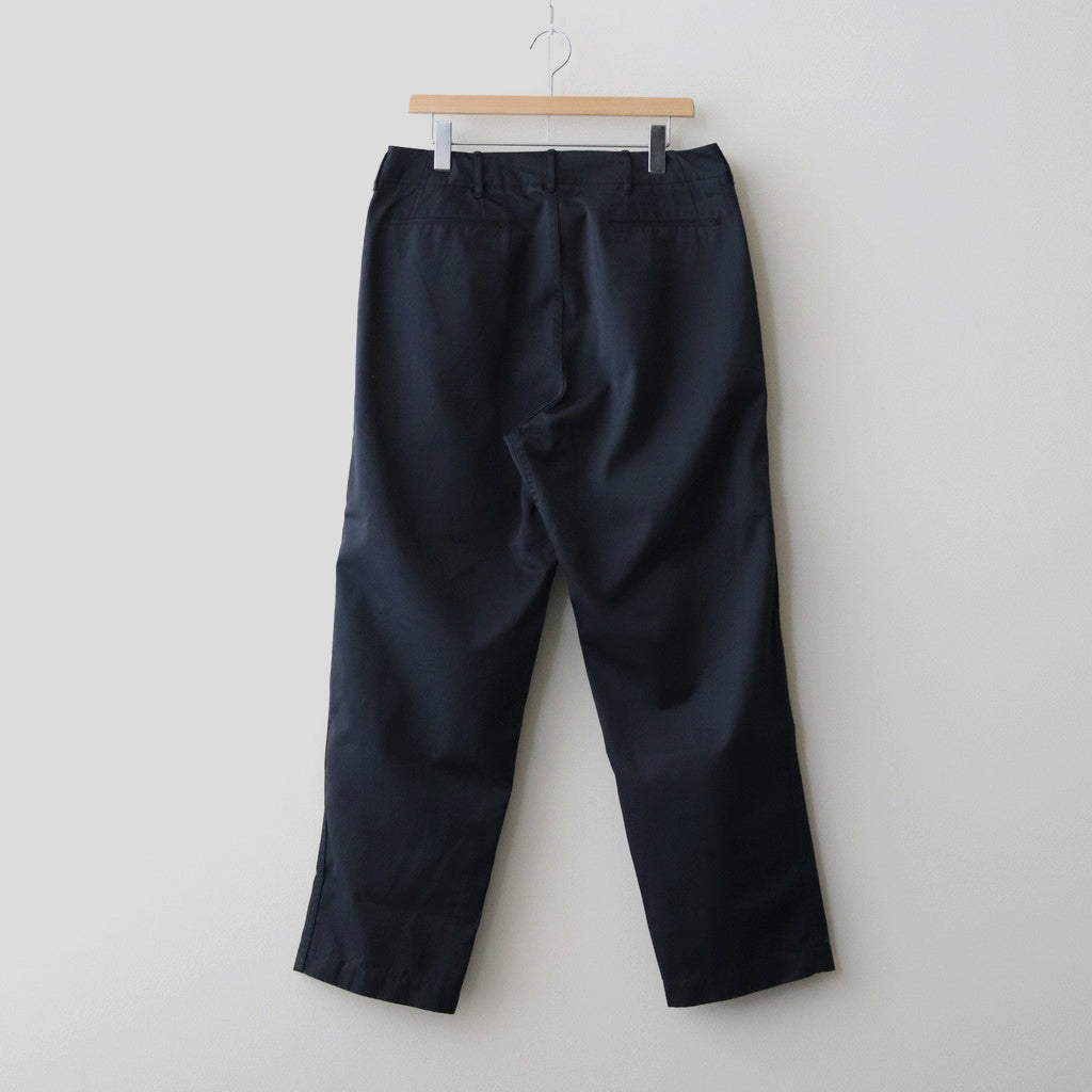 Wide Chino Pants #Navy [SUCS401]