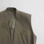 COTTON VOILE GABARDINE NIDOM N/S JK #KHAKI [16841 20028]