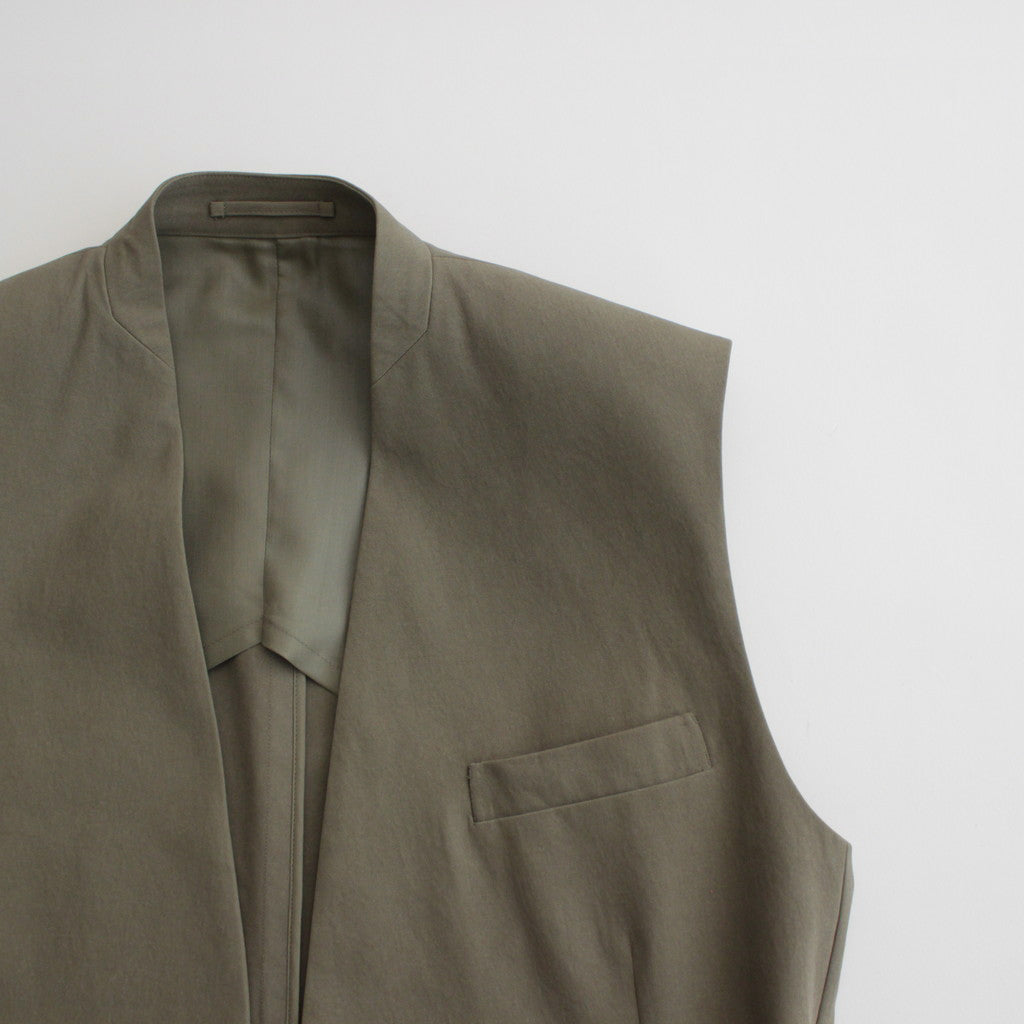 COTTON VOILE GABARDINE NIDOM N/S JK #KHAKI [16841 20028]