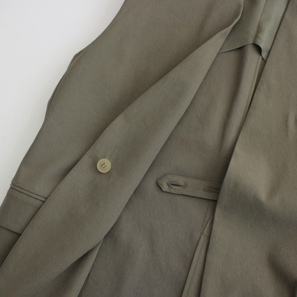 COTTON VOILE GABARDINE NIDOM N/S JK #KHAKI [16841 20028]