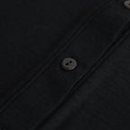 Wool Rib Cardigan #Black [BHSW24F13]