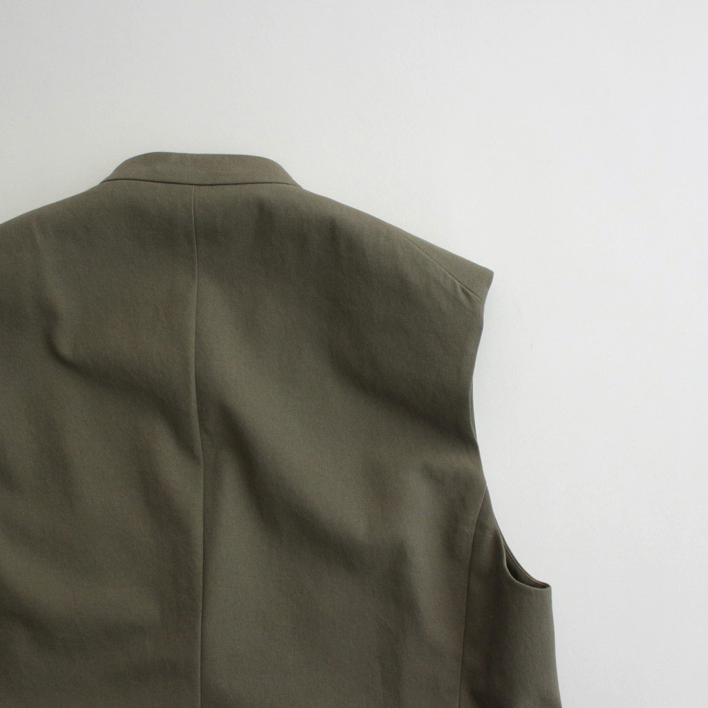 COTTON VOILE GABARDINE NIDOM N/S JK #KHAKI [16841 20028]