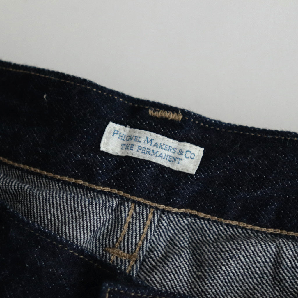 CLASSIC JEANS WIDE #INDIGO [PM-301]