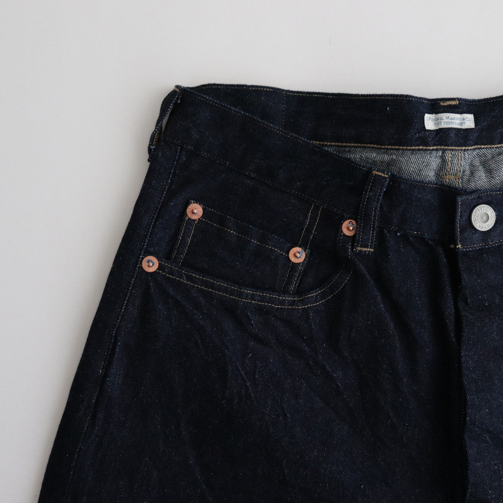 CLASSIC JEANS WIDE #INDIGO [PM-301]