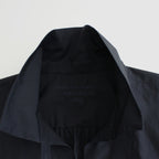 BOURRIENNE avec YLEVE COTTON TYPEWRITER PONCHO SH / MA #NAVY [16841 50112]