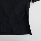 BOURRIENNE avec YLEVE COTTON TYPEWRITER PONCHO SH / MA #NAVY [16841 50112]