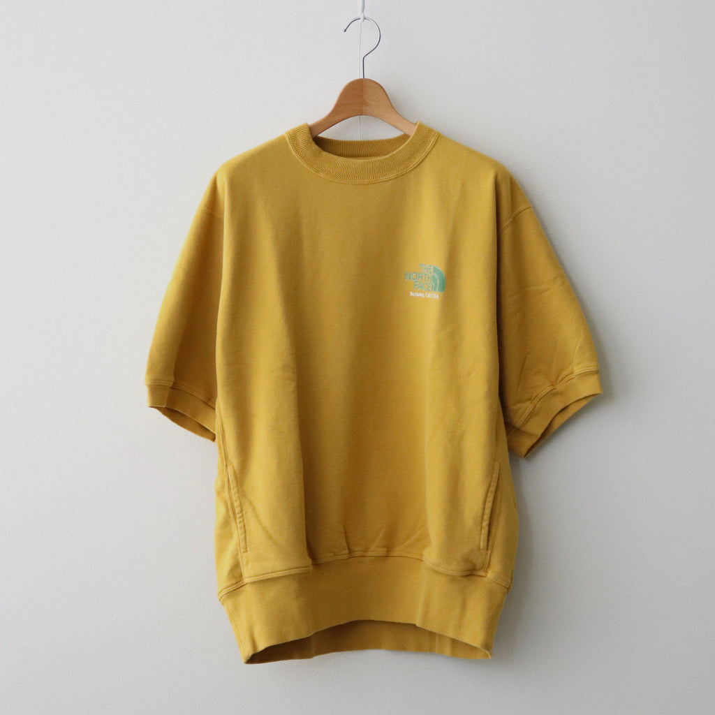 Field Short Sleeve Sweatshirt #Mustard [NT6403N]