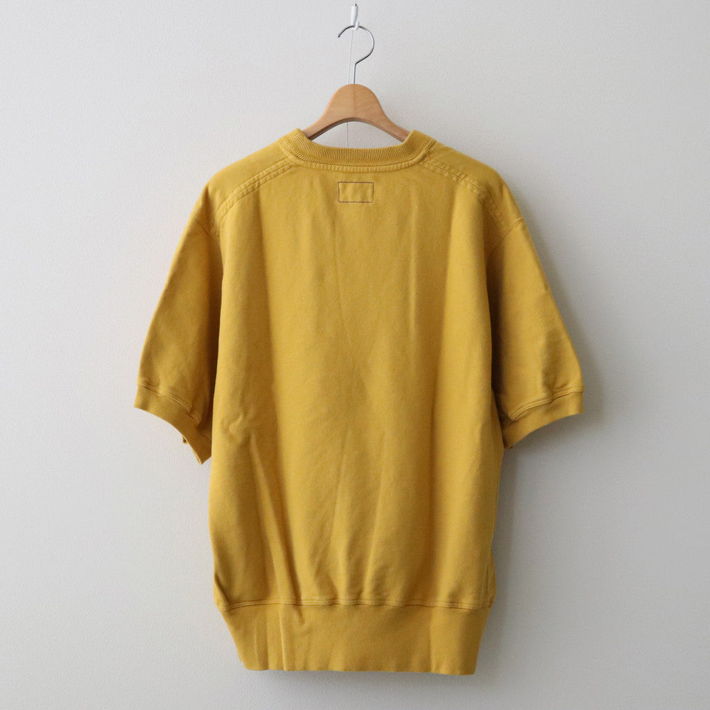 Field Short Sleeve Sweatshirt #Mustard [NT6403N]