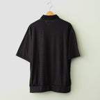 1B POLO #BLACK×BROWN [M24A-16CS03B]