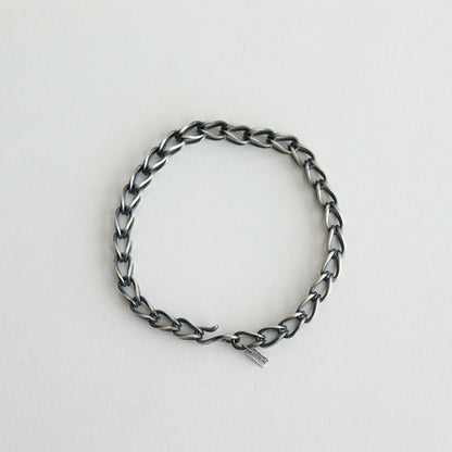 STEVE ARVISO Bracelet à chaîne d'argent unique #ARGENT