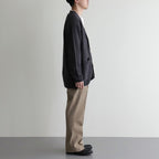 HEMP V NECK CARDIGAN #NAVY [BN-24SM-035]