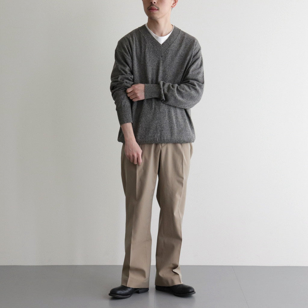 C/W NAVAL TROUSERS #K.BEIGE [PMAR-PT02]