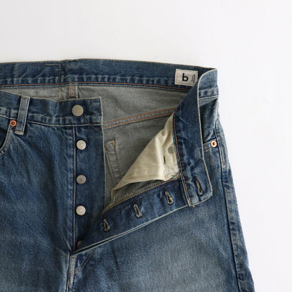 13.5oz Denim Pants Narrow #USED-Indigo [bROOTS24F10USD]