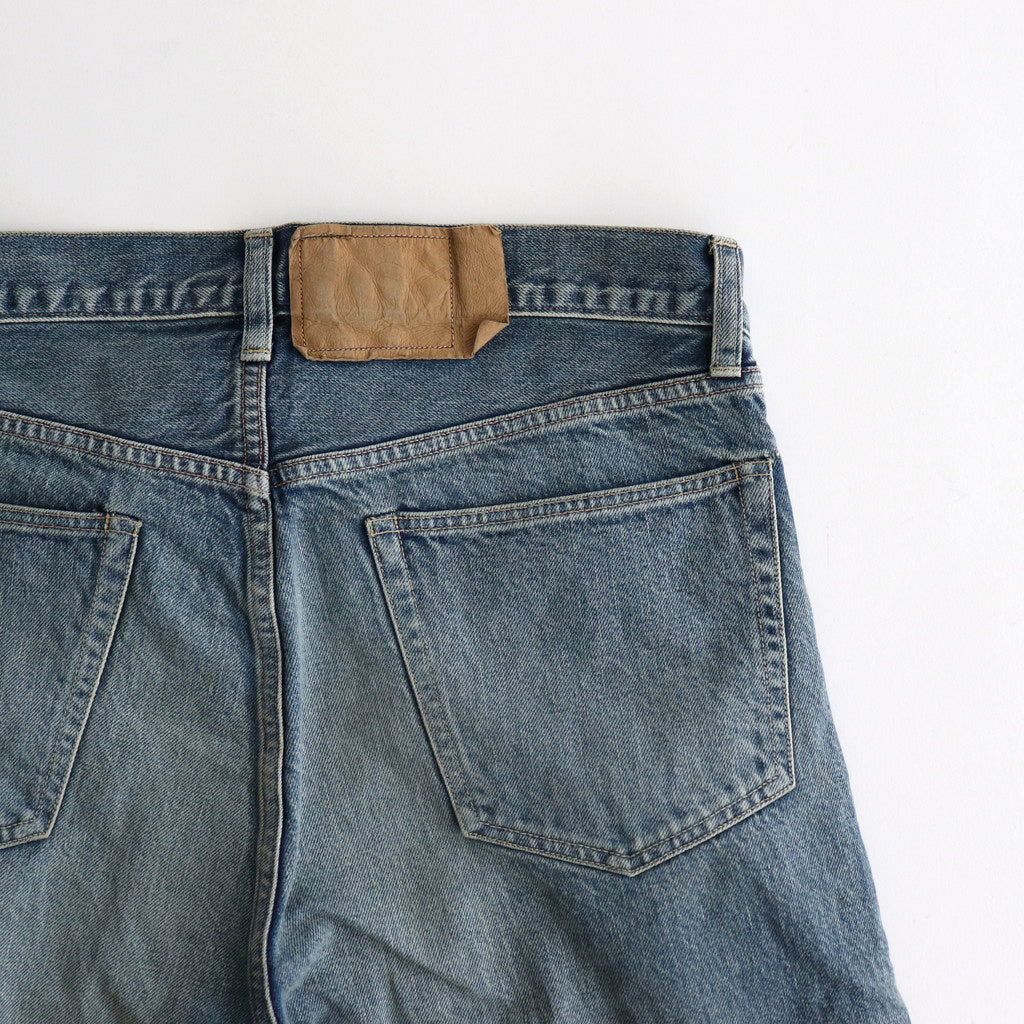 13.5oz Denim Pants Narrow #USED-Indigo [bROOTS24F10USD]