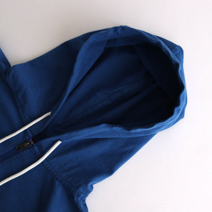 9.5oz Cotton Jersey Field Hooded Parka #Royal Blue [N24FH006]