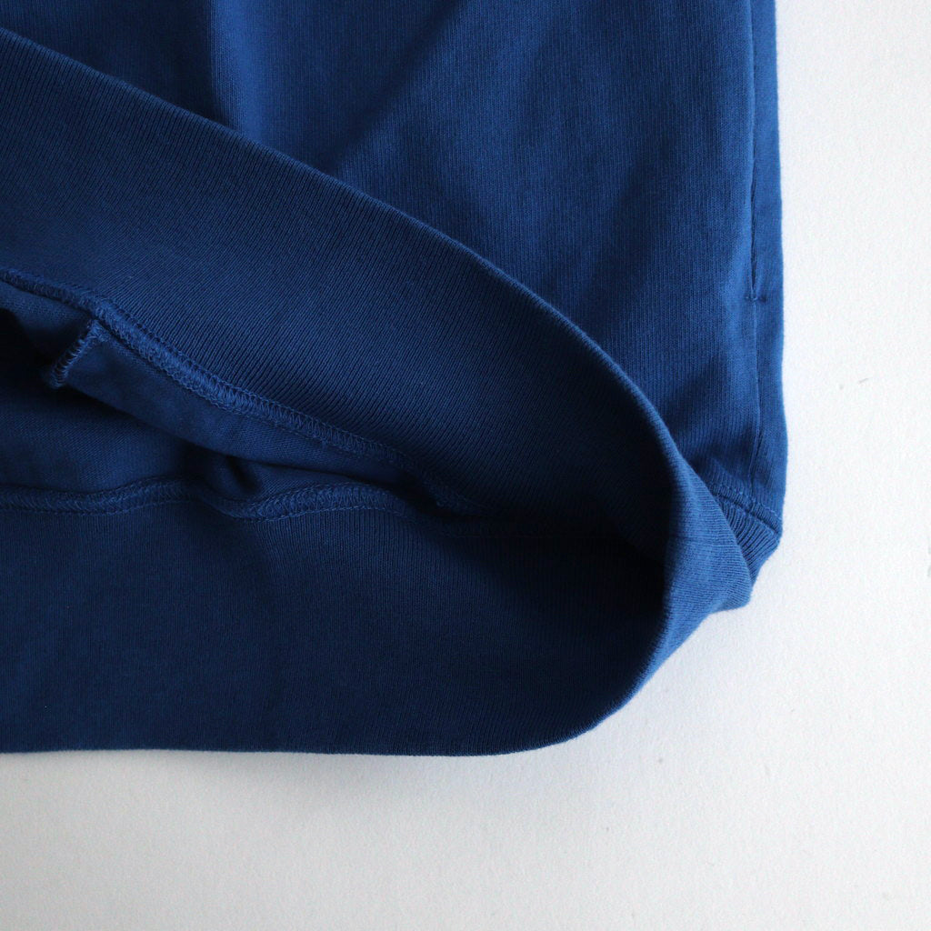 9.5oz Cotton Jersey Field Hooded Parka #Royal Blue [N24FH006]