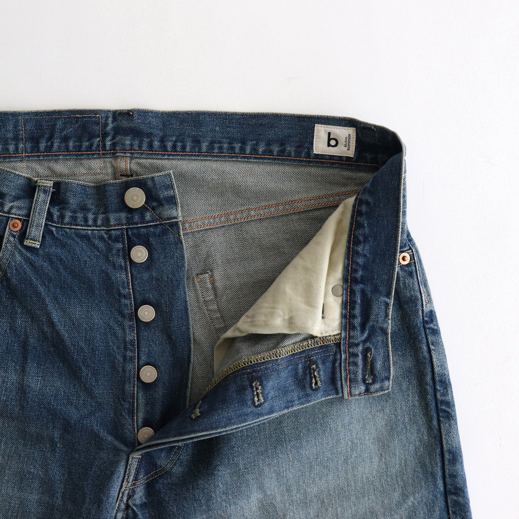 13.5oz Denim Pants Classic #USED-Indigo [bROOTS24F9USD]