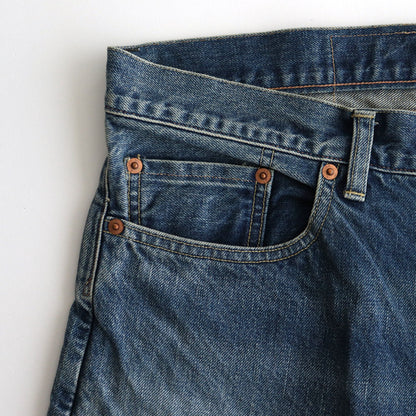 13.5oz Denim Pants Classic #USED-Indigo [bROOTS24F9USD]